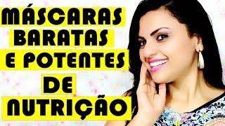 MÁSCARAS BARATAS e POTENTES de Nutrição [upl. by Vin]