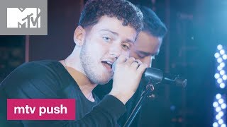 Bazzi Performs ‘Mine’ 🎤 Live Performance  MTV Push [upl. by Warford]