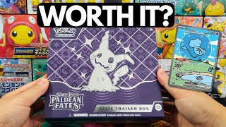 Paldean Fates ETB Review amp Set First Impression [upl. by Eiclehc]