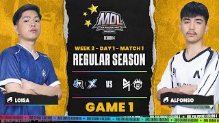 MDL PH S4  W3D1  RSGX VS BLAB  GAME 1 [upl. by Daht]