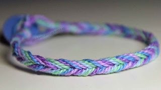 Tutorial Petite Fishtail Friendship Bracelet [upl. by Eikkin785]