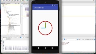 Create an Animated Clock with Vector Drawables on Android [upl. by Shien]