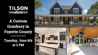 Tilson Live A Custom Granbury in Fayette County  June 6 2023 [upl. by Joris]