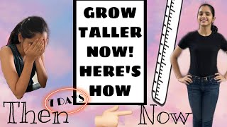 GROW TALLER IN 7 DAYS  EFFECTIVE STRETCHES  HOME WORKOUT [upl. by Slorac]