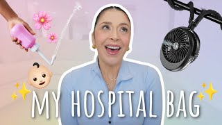 whats in my HOSPITAL BAG🤰🏻💕✨ prepping for birth [upl. by Megan153]