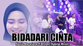 BIDADARI CINTA TANPA VOKAL COWOK  KARAOKE BUAT COWOK Lirik Version Nazia Marwiana [upl. by Pomfrey]