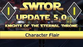 SWTOR Guide  Character Flair  Update 50 [upl. by Gustafson]