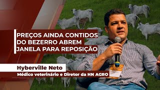 Preços da arroba mantêm trajetória de alta mas preços ainda contidos do bezerro garantem boa [upl. by Sikram]