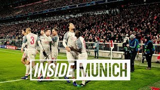 Inside Munich Bayern 13 Liverpool  An incredible night at the Allianz [upl. by Eirffej301]