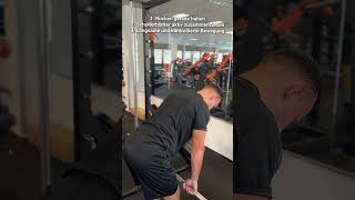 Scapula Rudern an der Multipresse Tutorial FDLC gym motivation coaching [upl. by Aik]