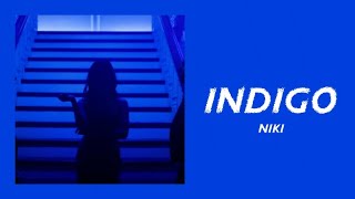 NIKI  INDIGO LYRICS VIDEO [upl. by Platt221]