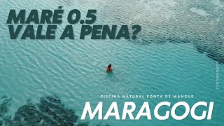 MARAGOGI em SETEMBRO  chuva e sol no passeio da piscina natural  maré 05 [upl. by Lebaron813]