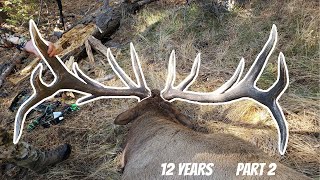 12 YEARS  WA Archery Elk Hunt Pt 2 [upl. by Onifled]