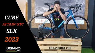 CUBE ATTAIN GTC SLX 2023 URBANOBIKE [upl. by Niamreg]