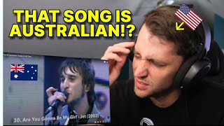 American reacts to the Top 30 Australian Hit Songs of All Time [upl. by Yhtir47]