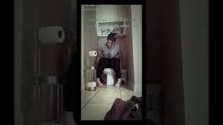 Girl has explosive diarrhea in toilet and 👍 [upl. by Nileve]