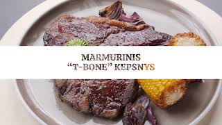 Marmurinis “TBone” kepsnys [upl. by Udelle]