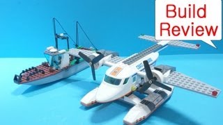 Lego Boat 60015 Coast Guard Plane  Build Review [upl. by Harwin]