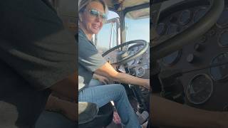 1986 Peterbilt 359 15sp corvette dash peterbilt caterpillar farmlife femaletrucker trucking ag [upl. by Nina]