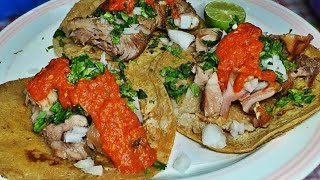 Carnitas 100 Estilo Michoacán 🌮🌮🌮 Y Salsa Especial🥣 [upl. by Courtnay]