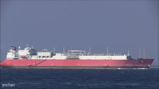 LNG Tanker SALALAH LNG Oman Shipping Company IMO 9300817 MMSI 371561000 [upl. by Lelah]