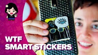 WTF Smart Stickers una pegatina para sujetar tu móvil [upl. by Maupin]