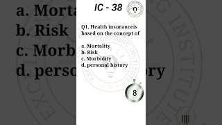 IC38 Questions Series healthinsuranceexam agentexam ic38exam insurance shorts youtubeshorts [upl. by Marcoux600]