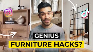 Architects TOP 10 Furniture Hacks for Small Homes [upl. by Foskett]