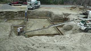 2 Foundation grading footings and walls at 18 Woodland Grove Conway NH [upl. by Yle108]