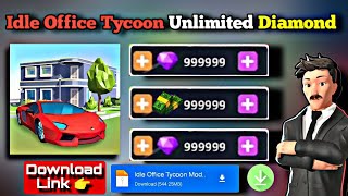 finally I Got Unlimited Diamond In Idle Office Tycoon [upl. by Dylane891]