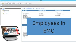 Manage Employees in EMC  Micros Simphony Training [upl. by Genvieve]