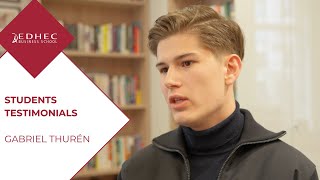 Students Interviews  Gabriel Thurén  EDHEC Business School [upl. by Brenda]