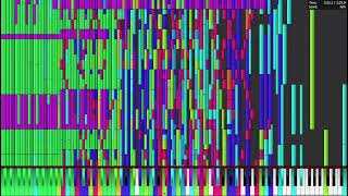 Black MIDI Bad Apple  780K Vs Intel Celeron N4020 [upl. by Garnet563]