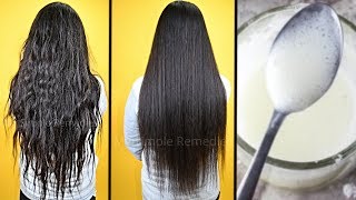 Just 1 Use To Straighten Your Hair Permanently Keratin Treatment To Get Silky Smooth Shiny Hair [upl. by Mathias]