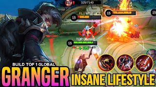 FINALLY Granger Best One Shot Lifesteal Build amp Emblem  Build Top Global Granger 2024  MLBB [upl. by Apthorp]