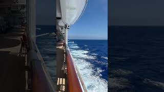 OCEAN ASMR ON THE HIGH SEAS grandeuroftheseas cruising cruiseship cruiselife cruiseaddict [upl. by Kassaraba]