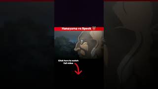 Hanayama vs speck 👹  BakiHanma baki anime shorts [upl. by Hedi]