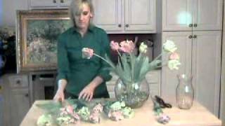 How to Make a Silk Flower Arrangement for Beginners [upl. by Olleina379]