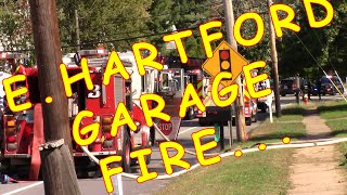 EHARTFORD PARKING GARAGE FIRE [upl. by Aysab]