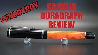 Conklin Duragraph Fountain Pen Review [upl. by Negyam]