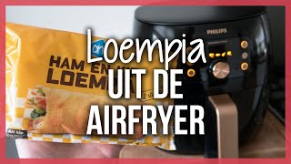 Loempia uit de Airfryer  1518 minuten  200 graden [upl. by Park]