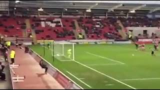 Chris Maguire penalty saved from Lewis Price Rotherham vs Oxford United [upl. by Lavud]