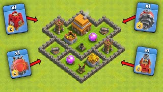 MAX Th4 Vs All SIEGE MACHINES In Clash of Clans [upl. by Lihas199]