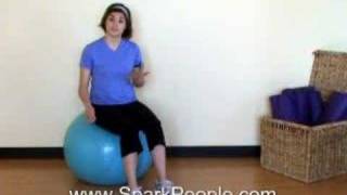 How to Use a Stability Ball for Exercise [upl. by Matthia]