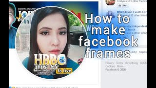 How to make facebook frame [upl. by Broddy]