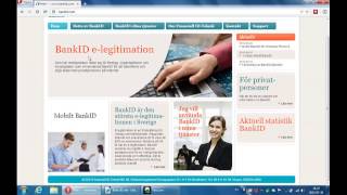 Hur jag installerar BankID på Windows 7 [upl. by Adao]