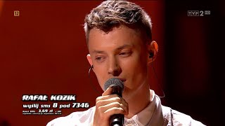 Rafał Kozik 10 songs  The Voice of Poland [upl. by Viki680]