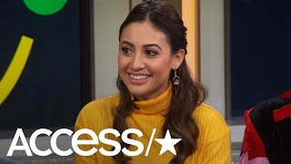 Francia Raisa Reveals Whether Her BFF Selena Gomez Gave Her A Christmas Gift  Access [upl. by Enirahtak355]