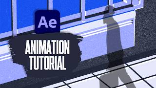 Animate an Illustration in After Effects  FULL WORKFLOW [upl. by Tymon746]