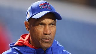 Bills defensive coordinator Leslie Frazier speaks with the media [upl. by Jamison640]